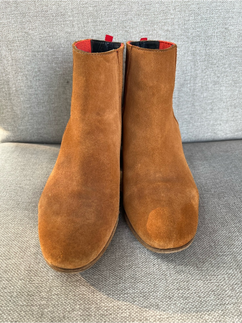 Boden Women’s Suede Booties in Rich Chestnut Brown - EU SZ 39 (US SZ 9-9.5)